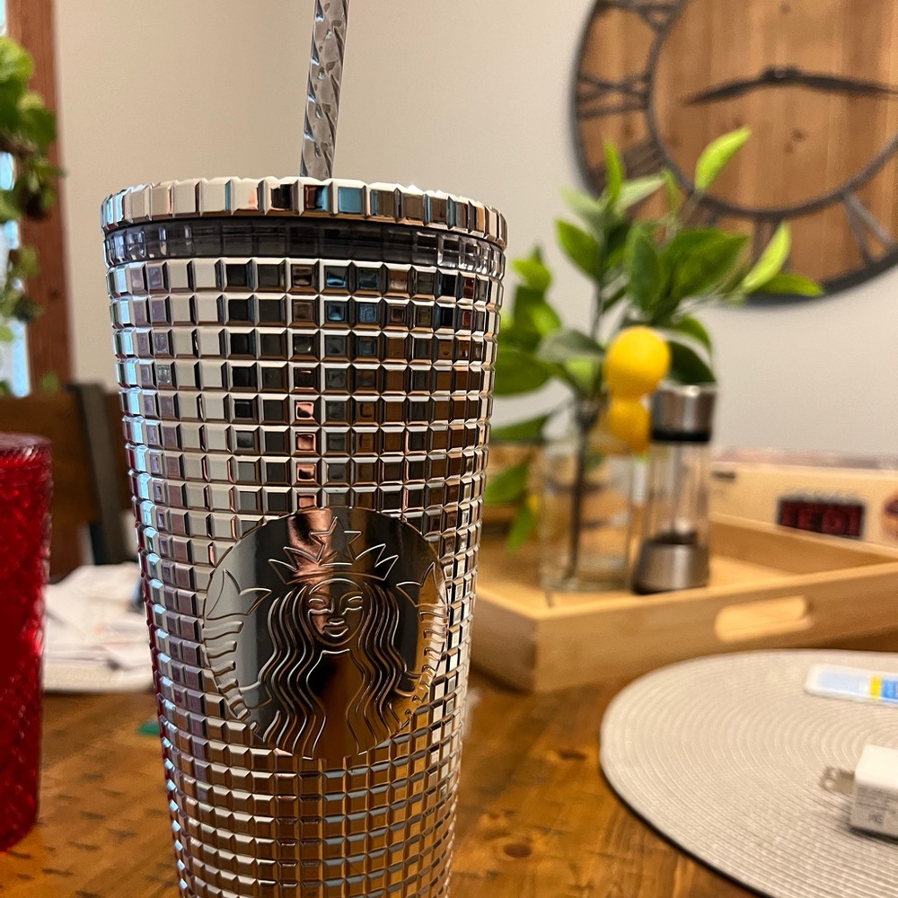 Used Starbucks tumblers